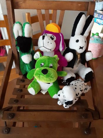 Lot de 5 peluches