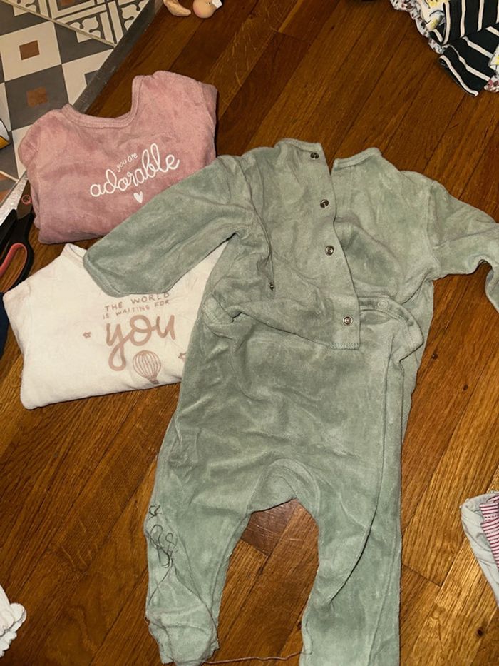 Lot 3 pyjamas chauds fille - photo numéro 4