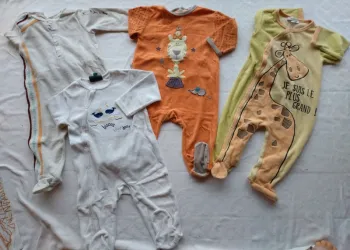 Lot 4 pyjamas hiver garçon 12 mois