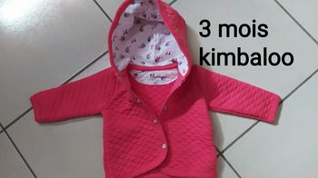 Gilet à capuche 3 mois kimbaloo