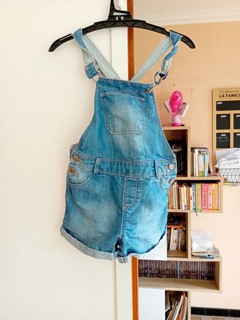 Salopette short okaidi 8 ans