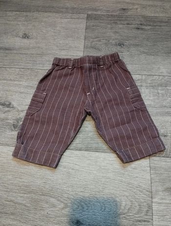 Pantalon léger a rayures