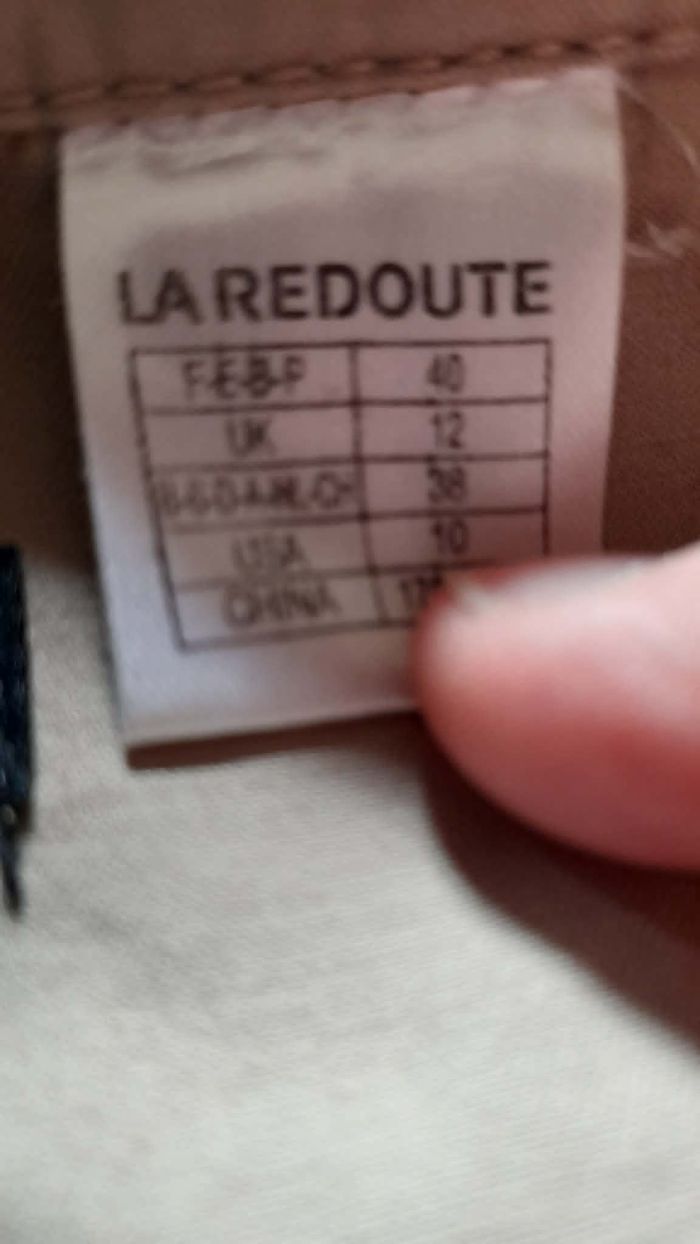 Veste été beige La Redoute Taille 40 - photo numéro 4