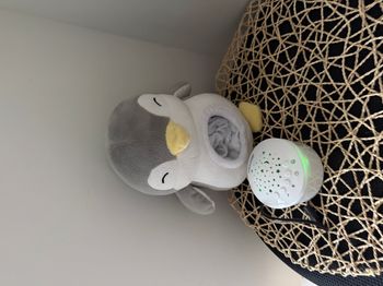 Lumidou musical. Fait de la lumière et des étoiles sur le plafond. Rechargeable USB.