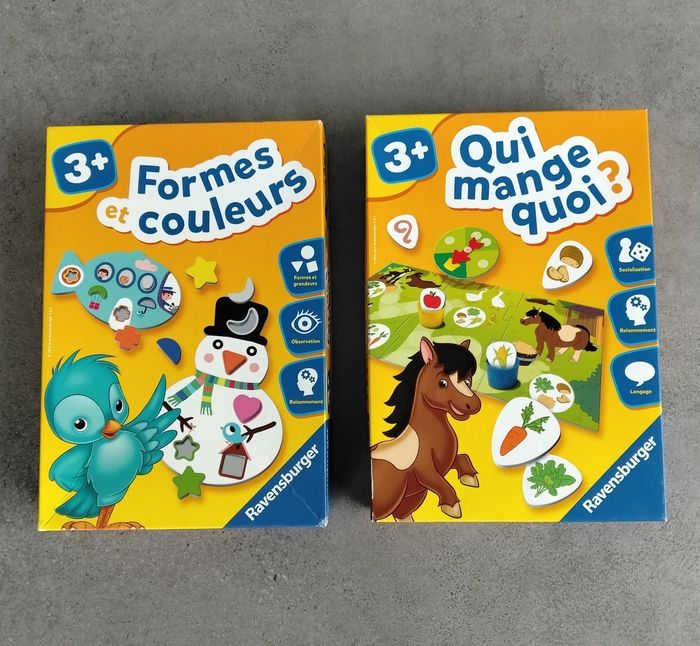 Lot de 2 jeux éducatifs