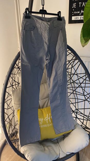 Pantalon femme gris taille 38