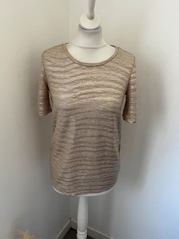 Blouse dorée pimkie S