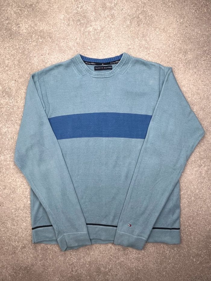 🧥 Pull bleu Tommy Hilfiger taille M coton 🧥 - photo numéro 2