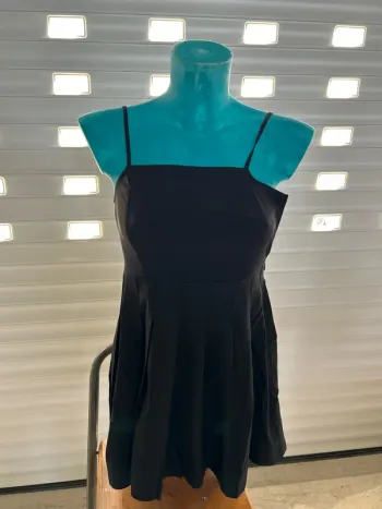 Robe courte plissé