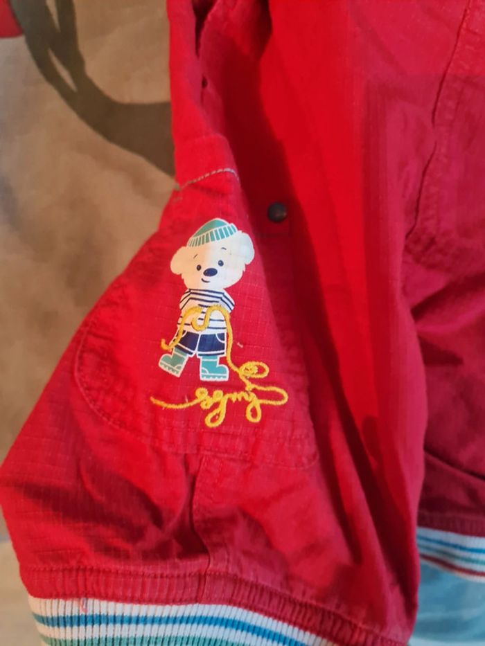 Chemise et salopette short sergent major 2 ans - photo numéro 3