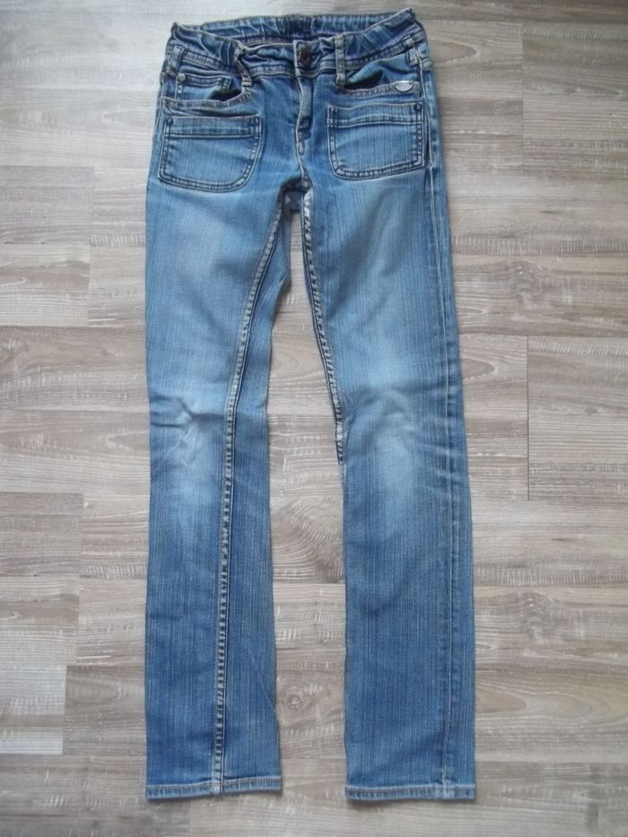 Jean à poches délavé DDP 14 ans/156 cm (Pant4)