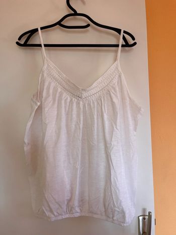 Debardeur blanc creeks taille XL