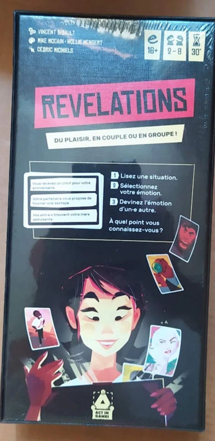 Revelations - Jeu de société sous emballage - Prix Ferme - photo numéro 2