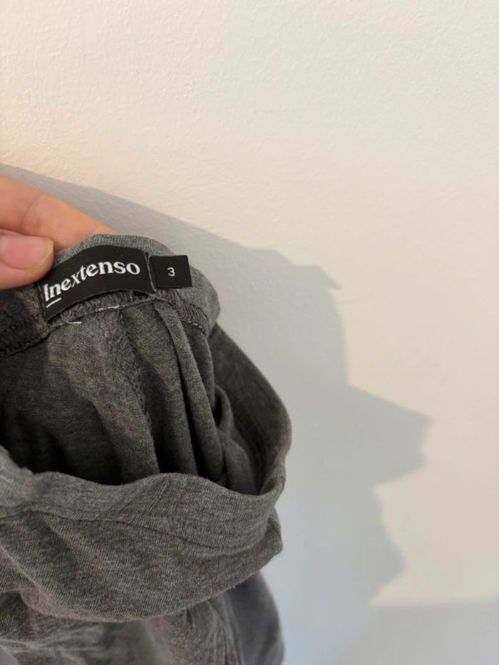 Lot de 2 leggings gris In Extenso – Taille 3 ans - photo numéro 2