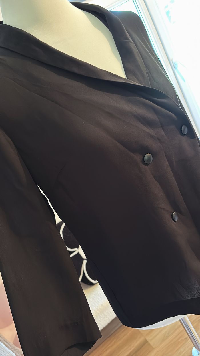 Blouse noire légère Kiabi T36 - photo numéro 2