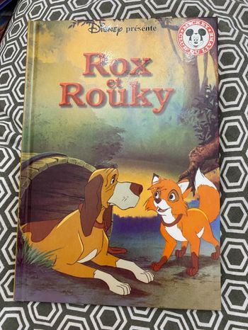 Livre rox et rouky