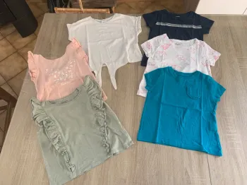 Lot t shirts MC 4 ans