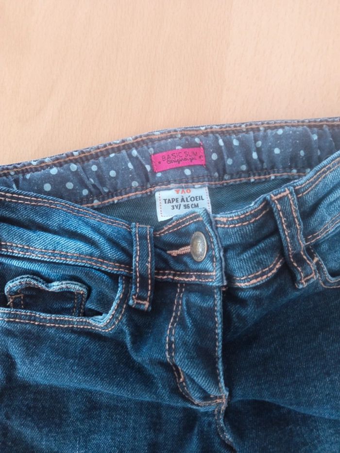 Jean slim fille 3 ans - photo numéro 2