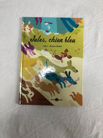 Jules, chien bleu