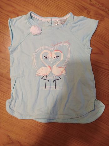 Tee shirt mes petits cailloux 24 mois