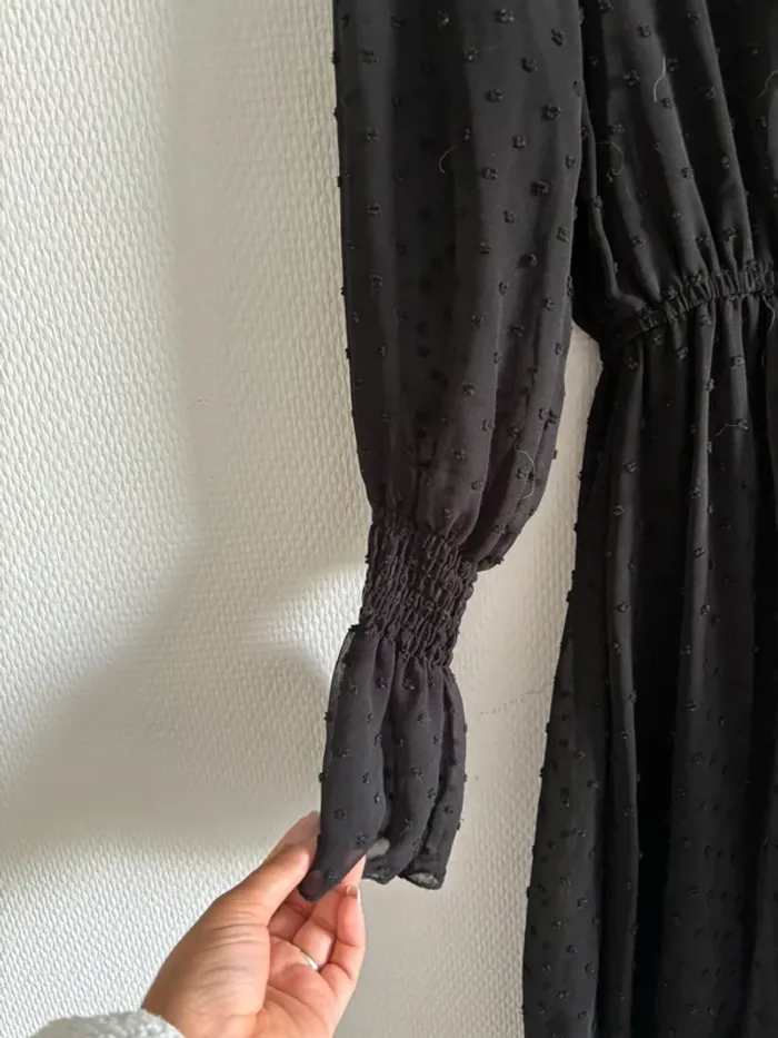 Robe à pois noire - photo numéro 2
