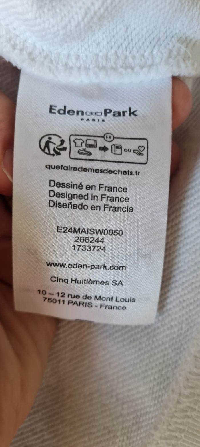 Veste sweat à capuche Eden Park - photo numéro 9