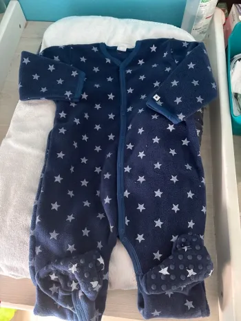 Pyjama polaire petit bateau