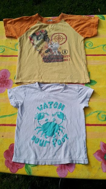 Lot de 2 t-shirts