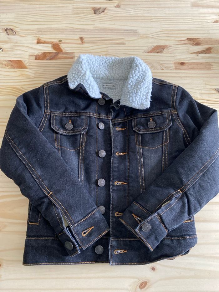 Veste en jean hiver