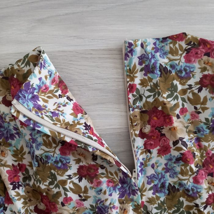 Robe longue à motifs avec doublure C&A taille 36 - photo numéro 10