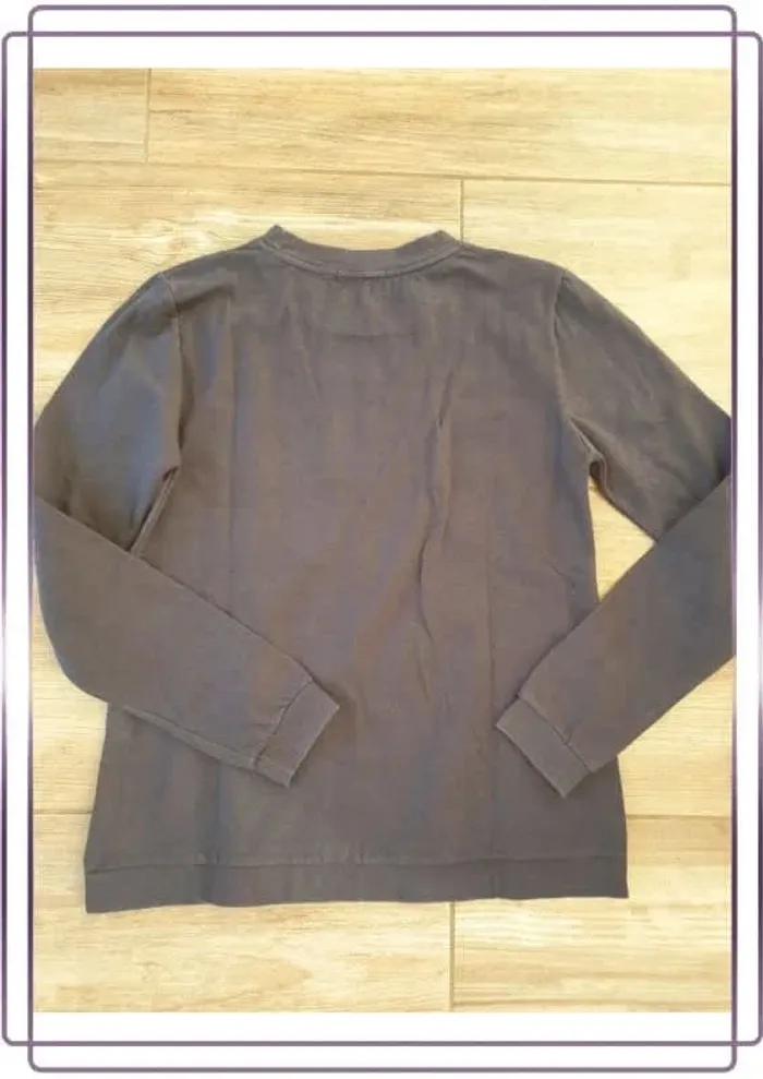 T shirt à manches longues émoi émoi taille XS, bon état - photo numéro 3