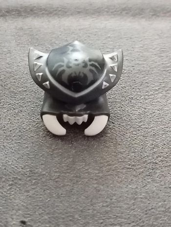 Minifigure, headgear mask scorpion.