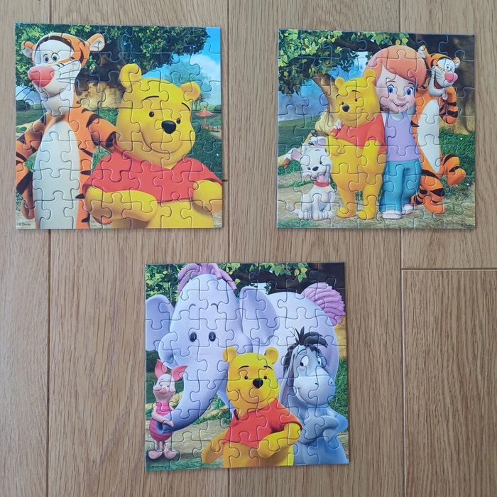 Puzzles Winnie 3x49 pièces - photo numéro 2