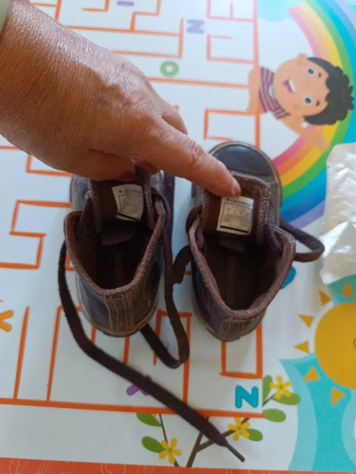 Baskets marron Converse 21 - photo numéro 7