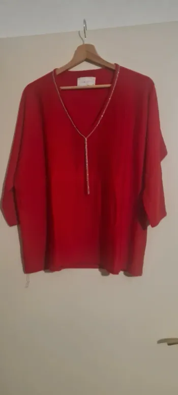Pull rouge Sud Express