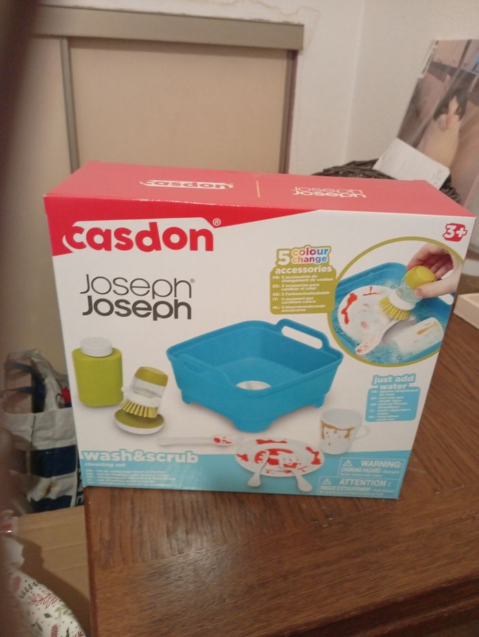 Kit de nettoyage vaisselle sale enfant dès 3 ans