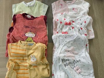 Lot 6 pyjama 6 mois 