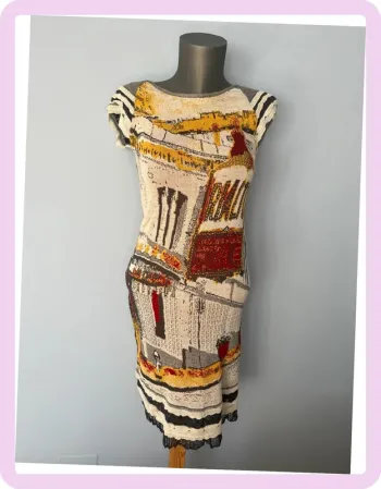 Robe Ria Multicolore – Aventure des Toiles – Taille 36 🎨