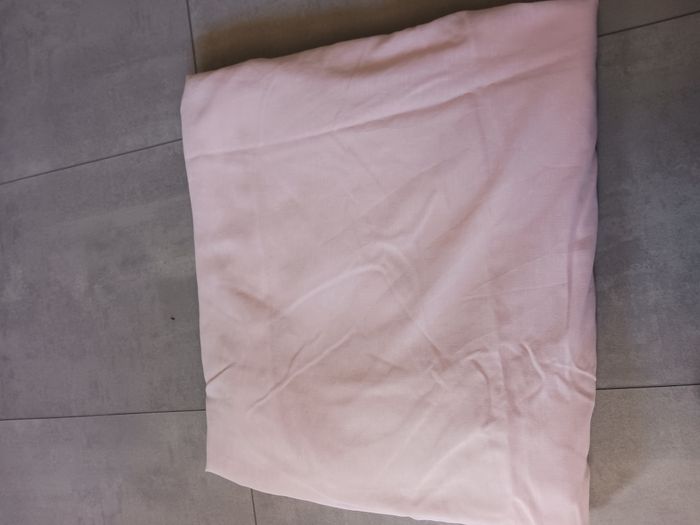 drap housse rose pour lit 2 pers