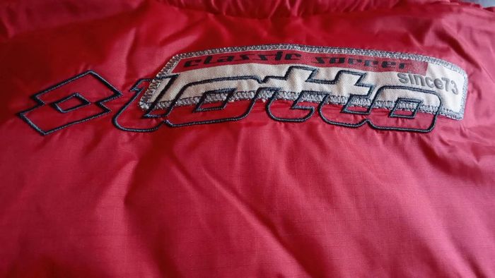 Doudoune sans manche rouge Lotto Taille XL - photo numéro 5