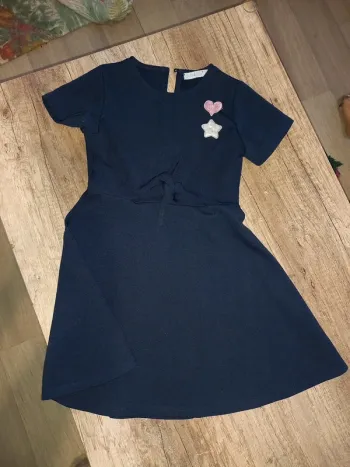Robe bleue marine 6 ans