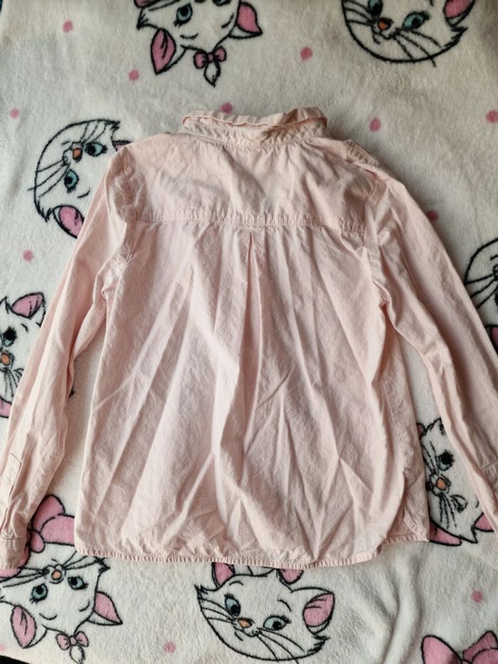Chemise rayure rose manche longue okaidi - photo numéro 5