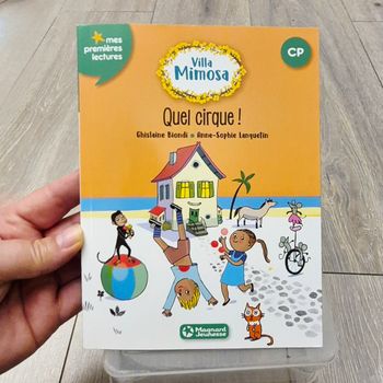 Livre Villa Mimosa. Quel cirque ! Mes premières lectures. Cp. Edition Magnard