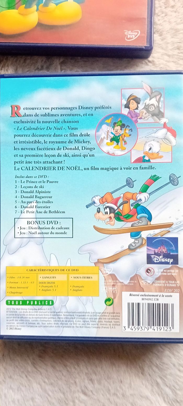 Lot 4 dvd mickey noel - photo numéro 7