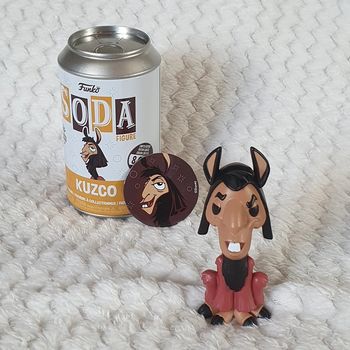 Figurine Funko pop Soda Kuzco disney canette kusco chase mystère
