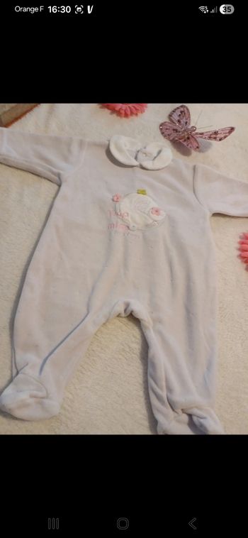 Pyjama bébé taille 1 mois