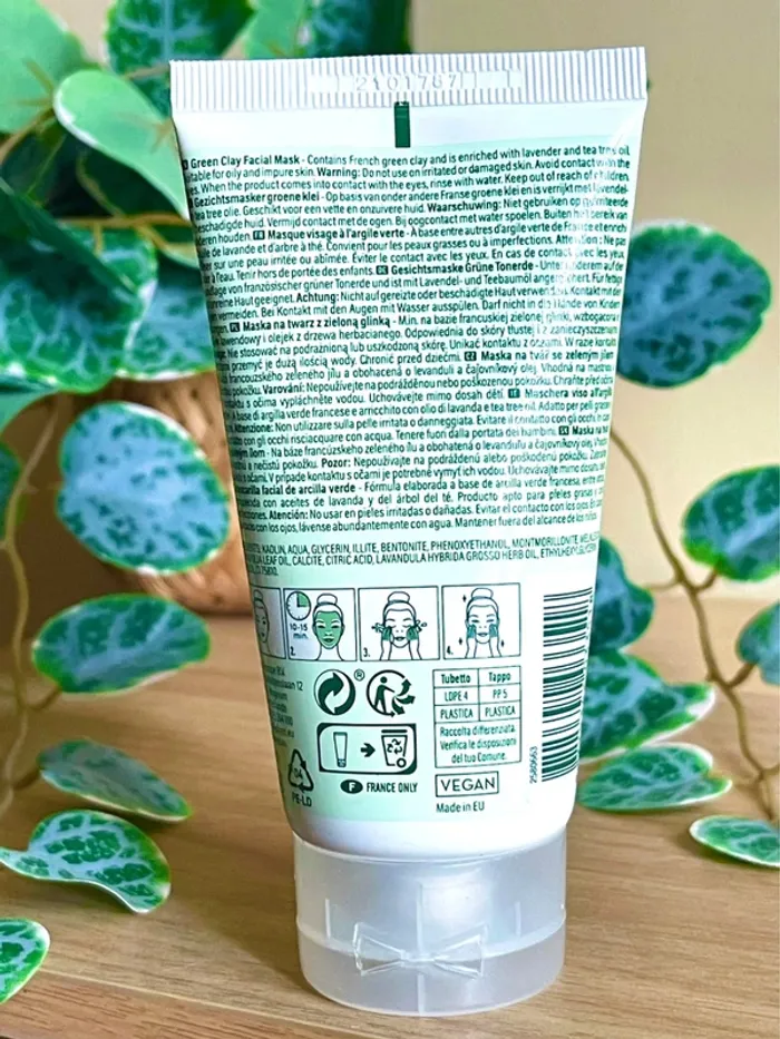 somptueux Masque neuf visage argile verte soin purifiant detoxifiant hydratant 75ml peau - photo numéro 2