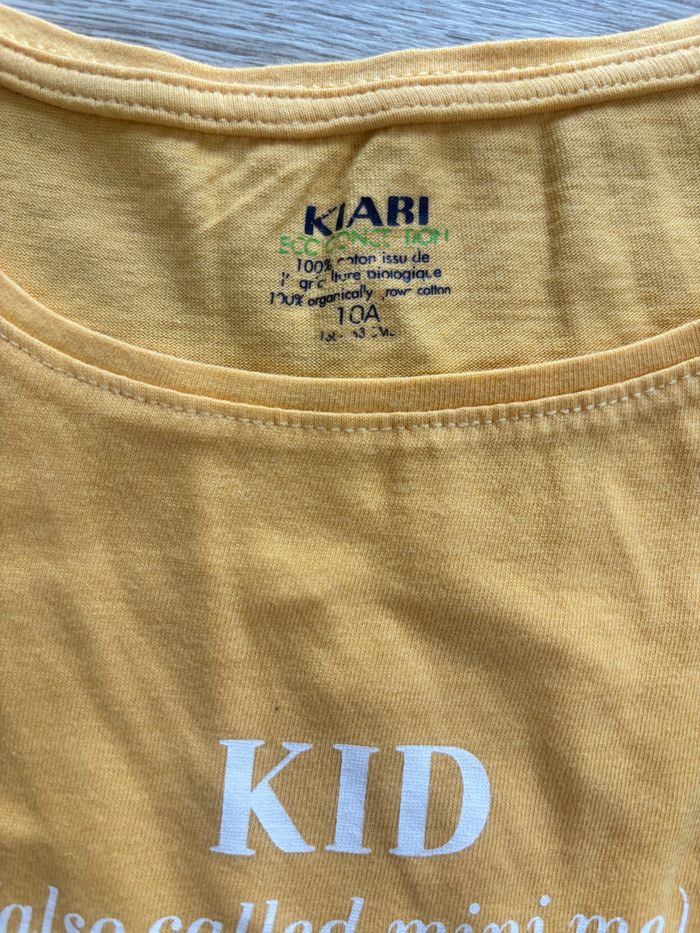 Tee-shirt jaune - photo numéro 2