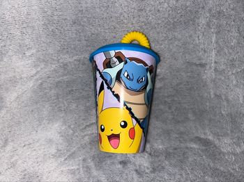 Gobelet à paille Pokémon pikachu 