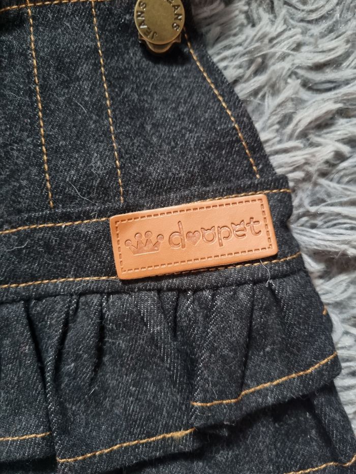 Robe salopette en jean taille XS chien ou chat - photo numéro 2